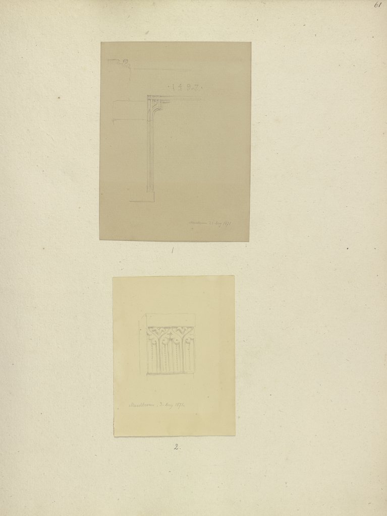 Klebebände, Band 30, Seite 61, Carl Theodor Reiffenstein