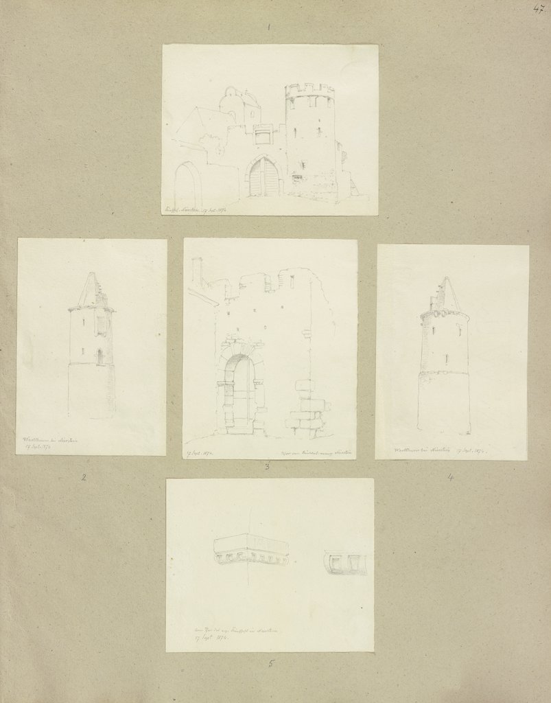 Klebebände, Band 32, Seite 47, Carl Theodor Reiffenstein