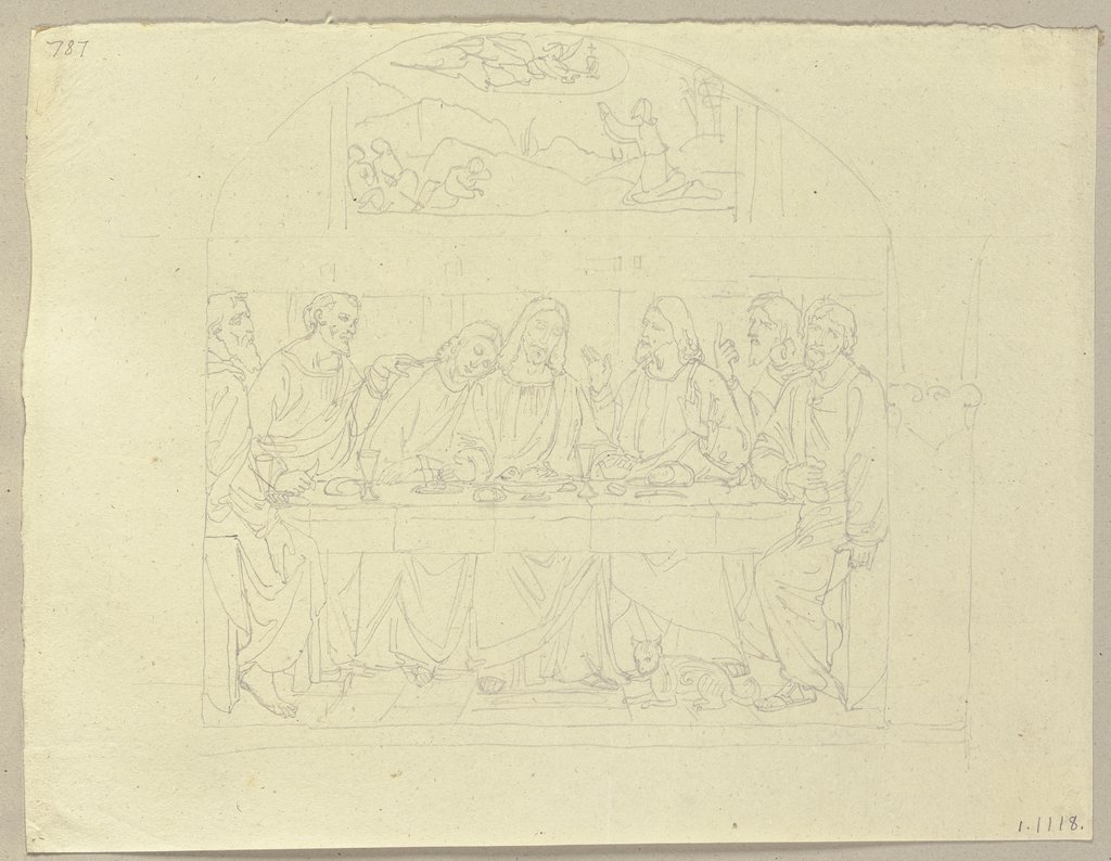 The Last Supper, Johann Anton Ramboux