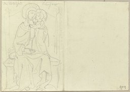Eine Maestà unweit Spello, Johann Anton Ramboux