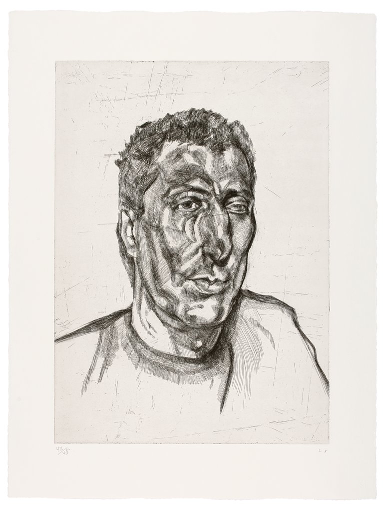 Head of Ali, Lucian Freud