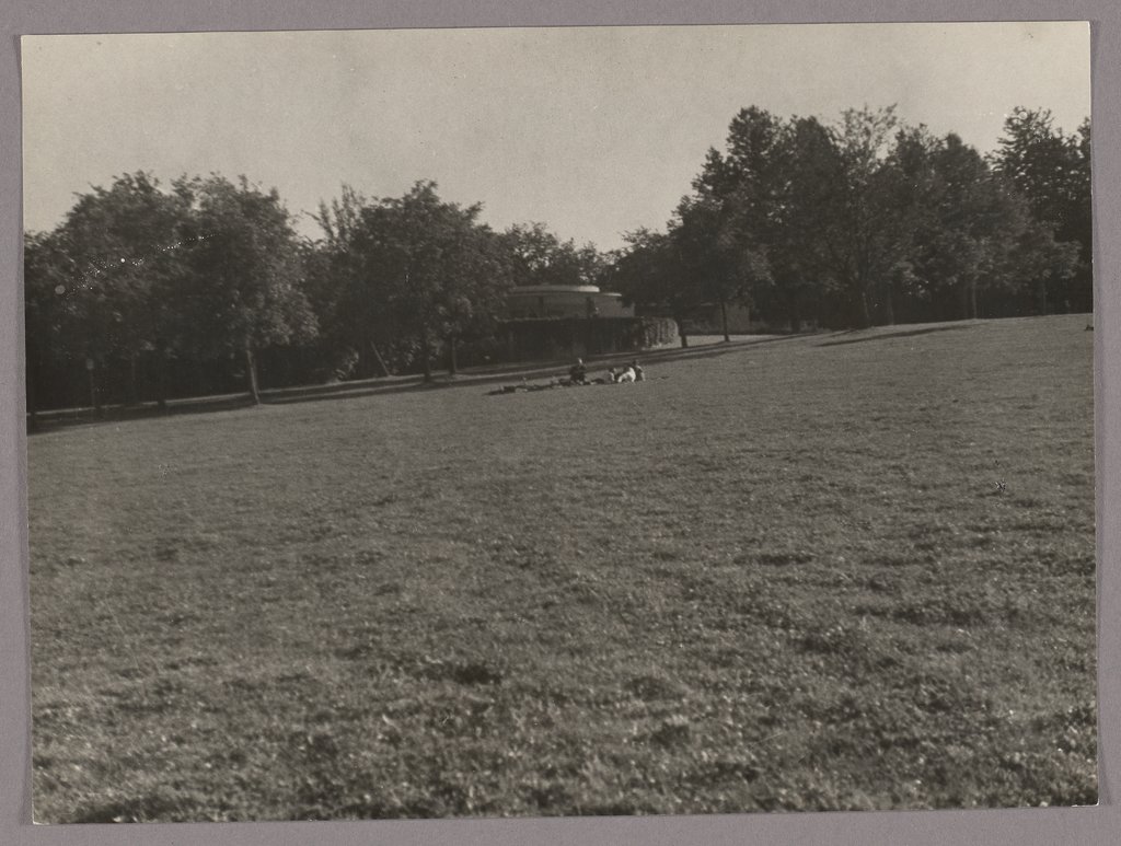 Aufnahme im Park, Elisabeth Hase