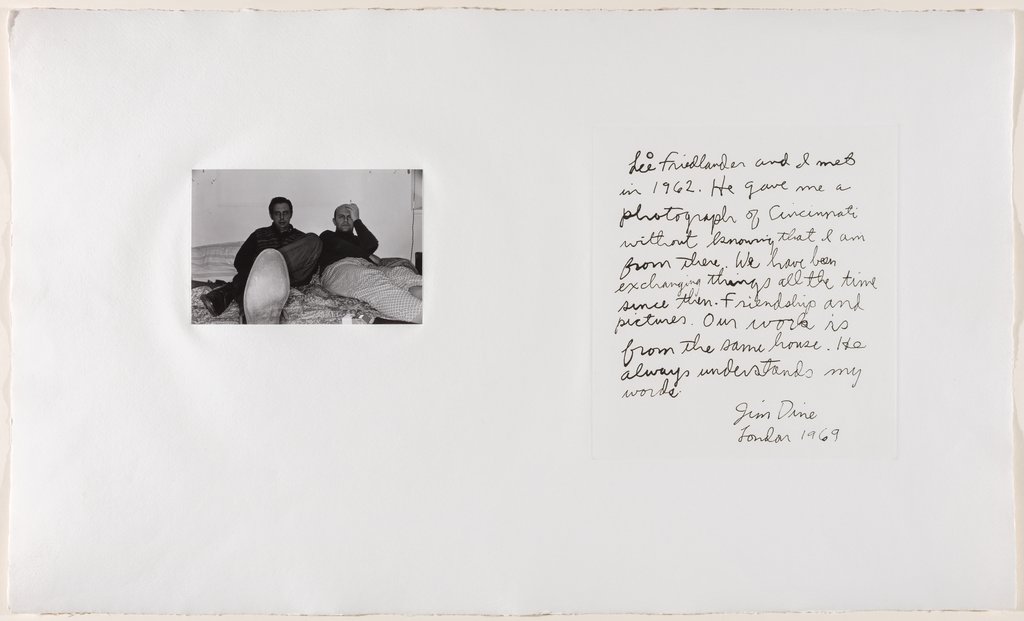 Photographs & Etchings, Jim Dine, Lee Friedlander