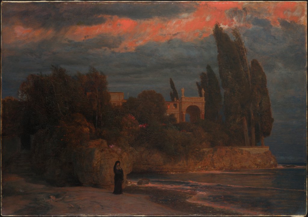 Villa am Meer, Arnold Böcklin