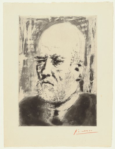 Portrait de Vollard II, Pablo Picasso