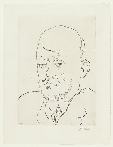 Portrait de Vollard III, Pablo Picasso