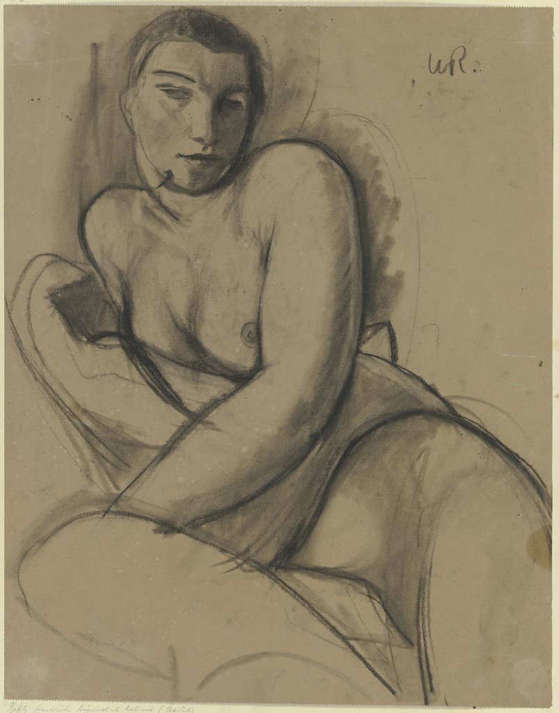 Female nude, Wilhelm Runze