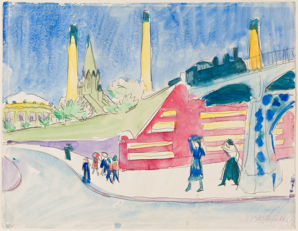 Bahndamm, Ernst Ludwig Kirchner