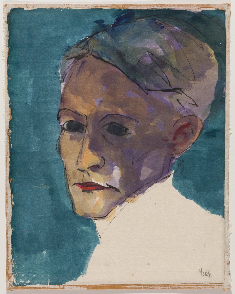 Head of a Man (Max Sauerlandt?), Emil Nolde