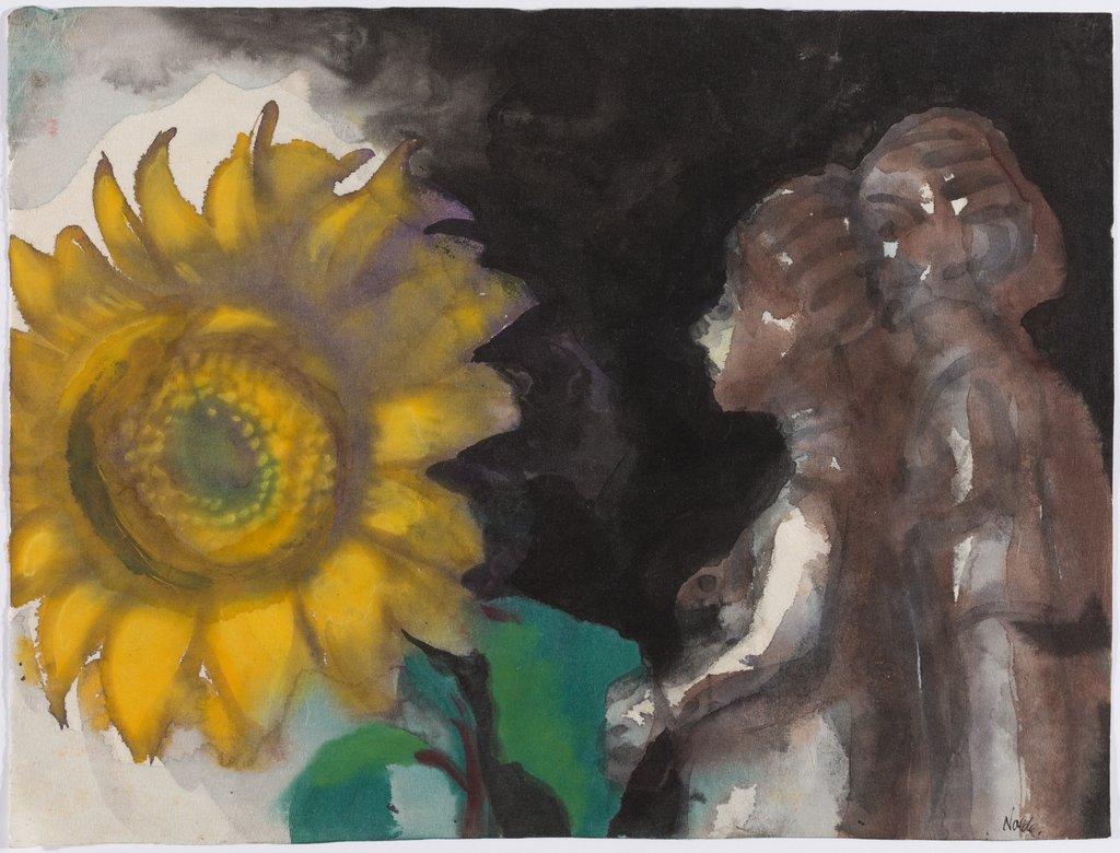 Sonnenblumen, Emil Nolde