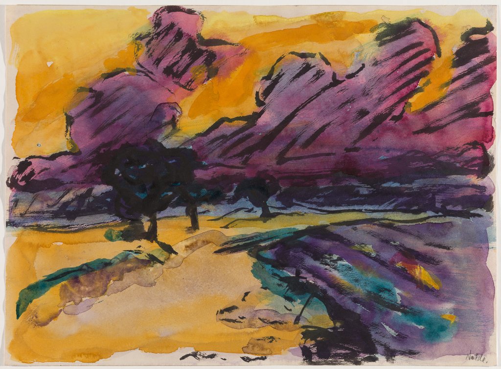 Autumn Storm, Emil Nolde