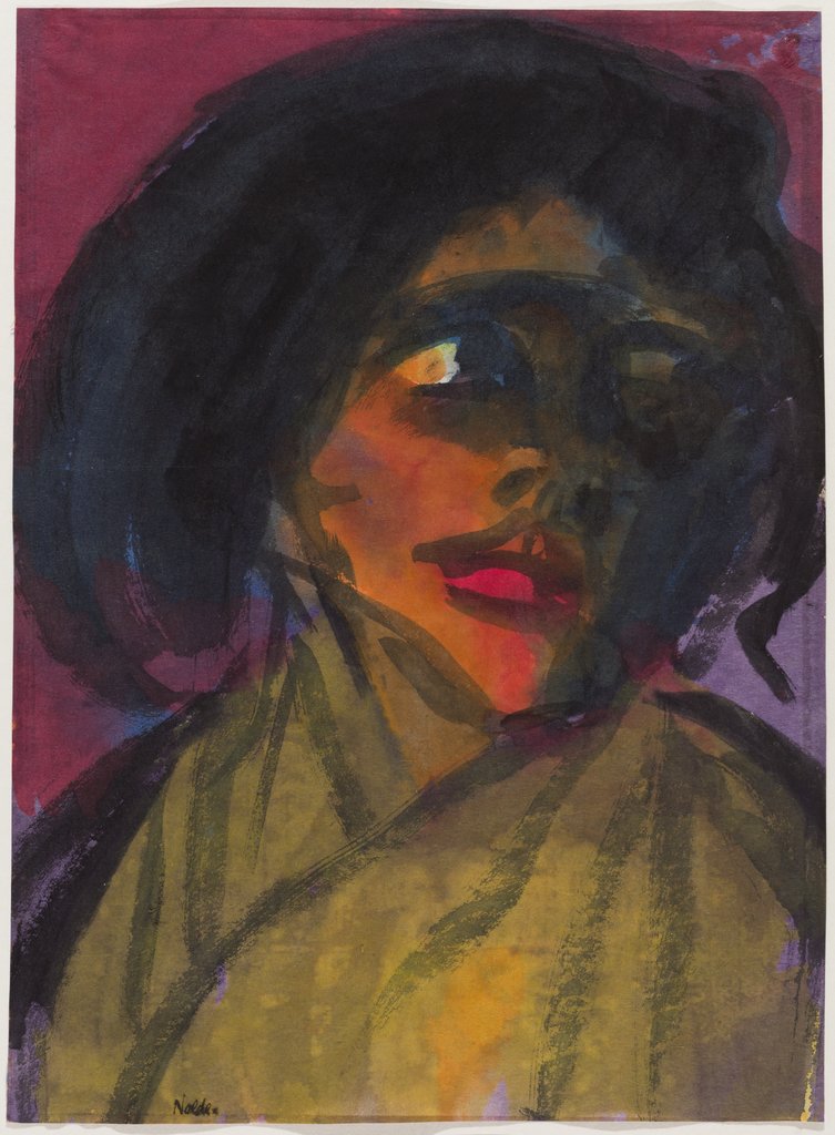 Frauenkopf, Emil Nolde