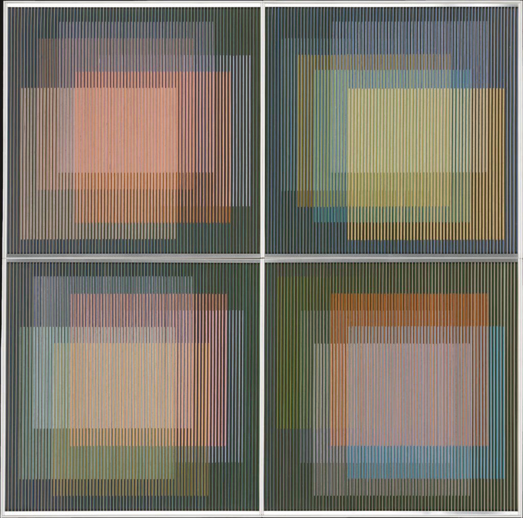 Physichromie No. 327, Carlos Cruz-Diez