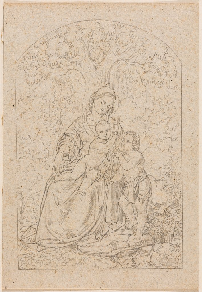 Maria mit Jesuskind und Johannesknaben, Ferdinand Fellner