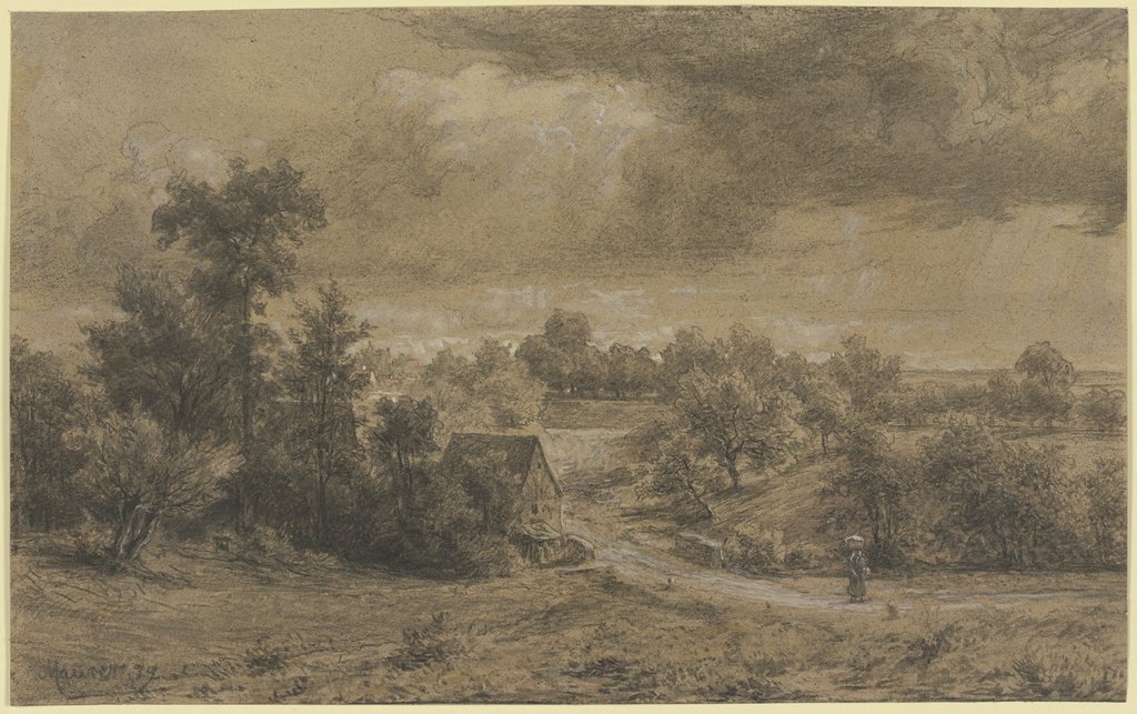 Landschaft im Taunus, Jakob Maurer