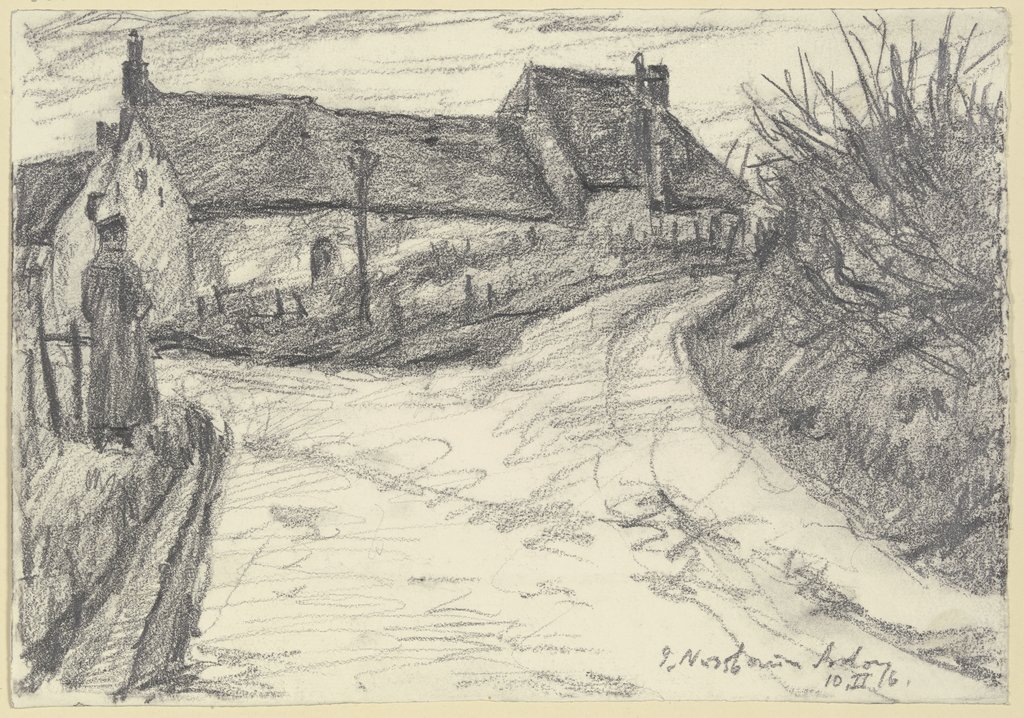 Farmstead in Ardon, Jakob Nussbaum