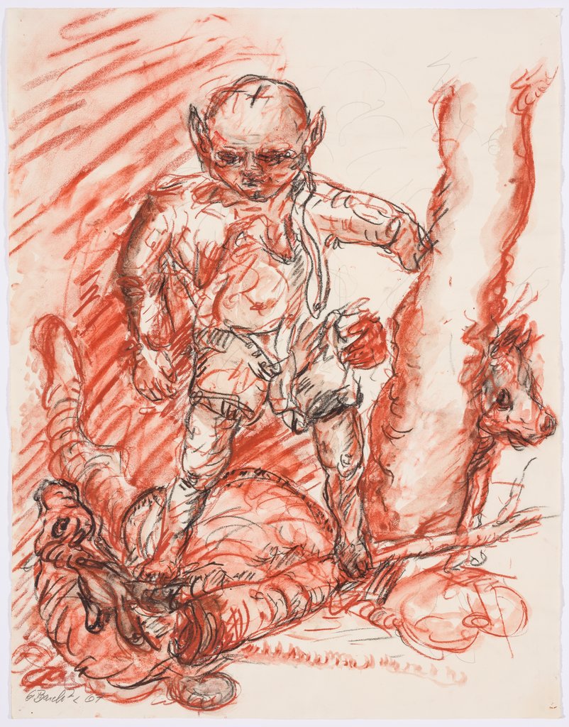 Ein Grüner, Georg Baselitz