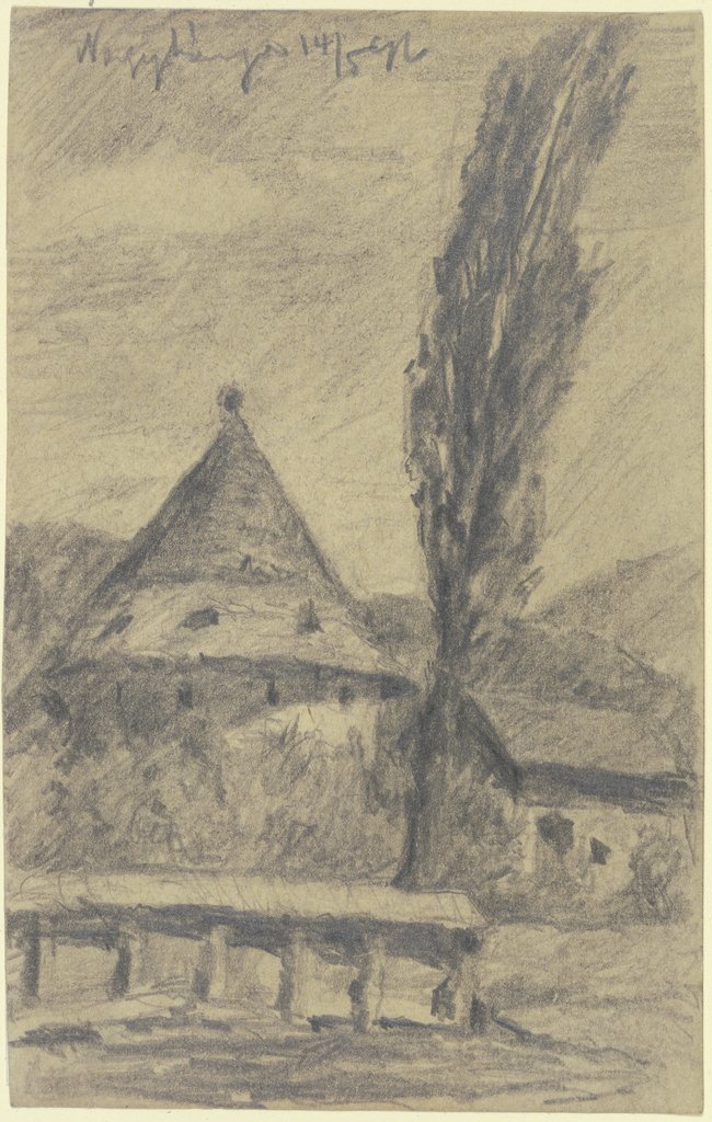 Farmstead in Nagybãnya, Jakob Nussbaum