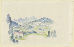 Gebirgslandschaft, Hans Otto Peters