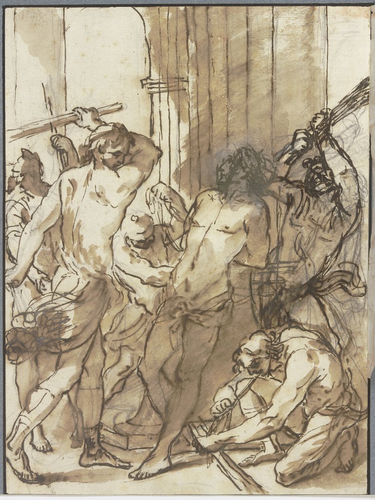 Flagellation of Christ, Marco Benefial