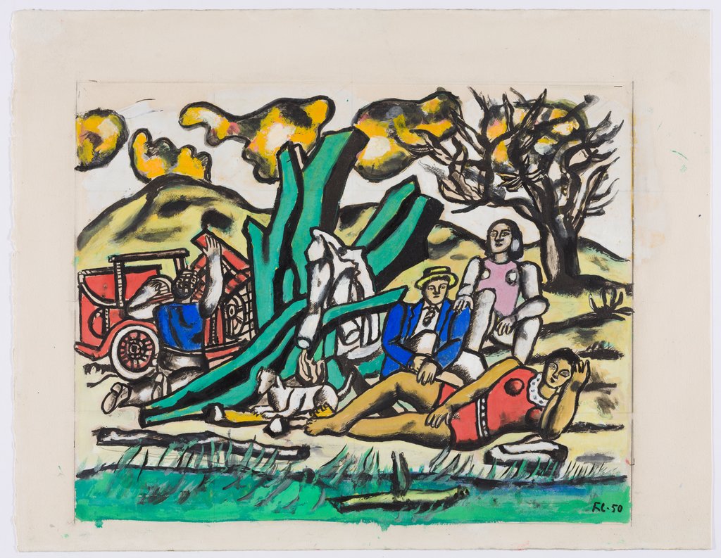 The Country Outing, Fernand Léger