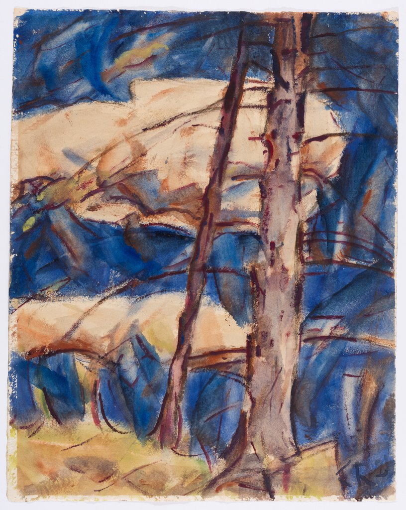 Bare Conifers, Christian Rohlfs