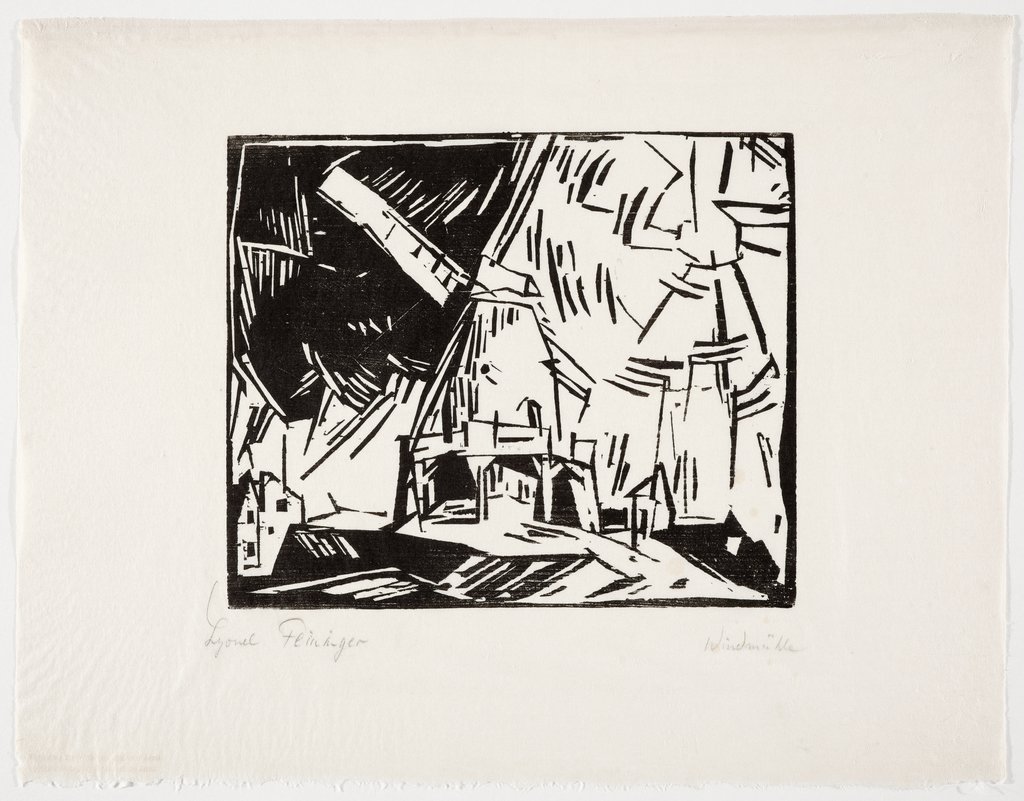 Windmühle, Lyonel Feininger