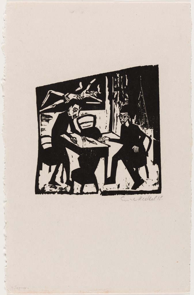 Gegner, Erich Heckel