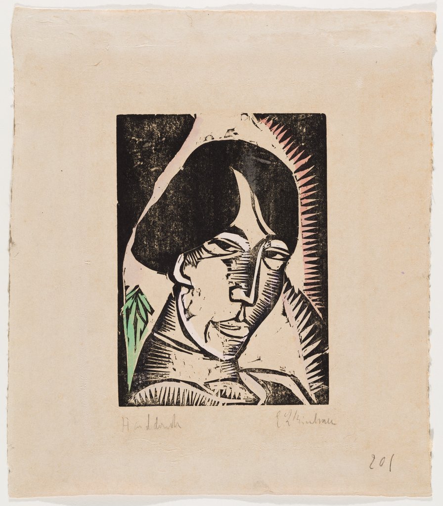 Kopf Erna, Ernst Ludwig Kirchner