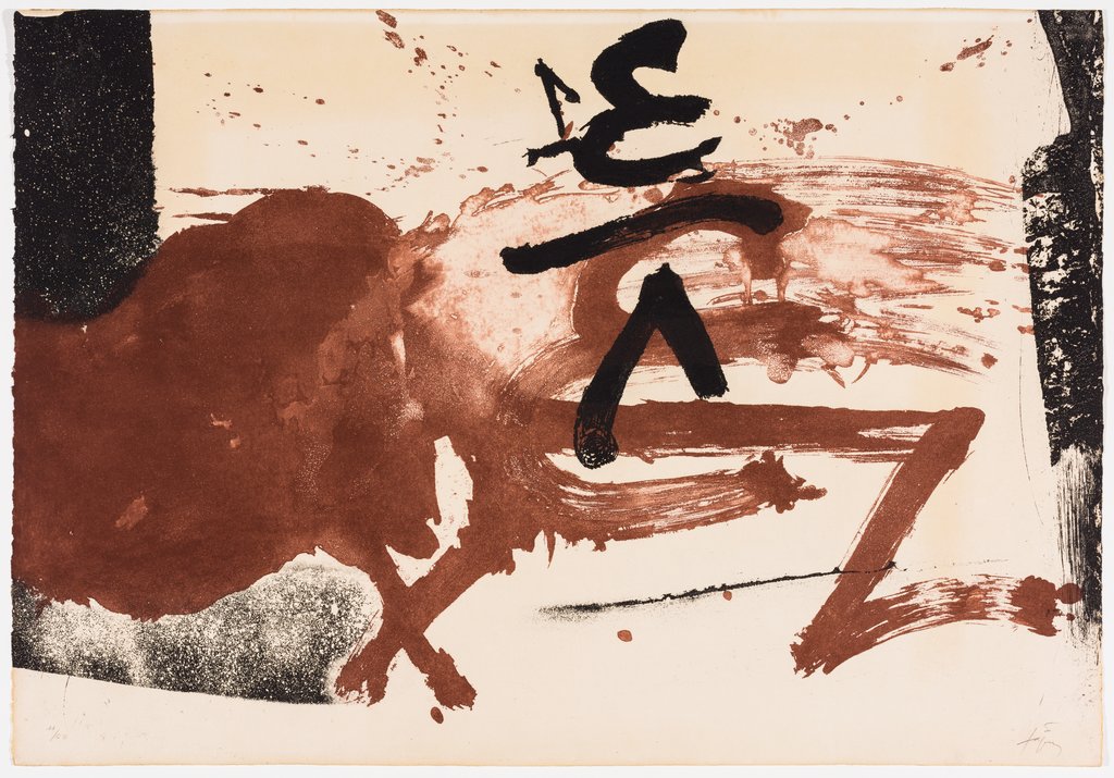 Chiffres inversés, Antoni Tàpies