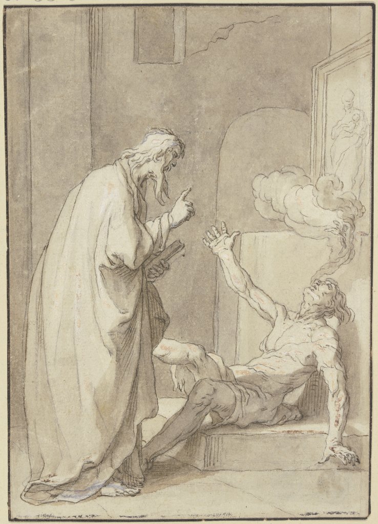 Christus heilt den Besessenen, Abraham Bloemaert;   ?