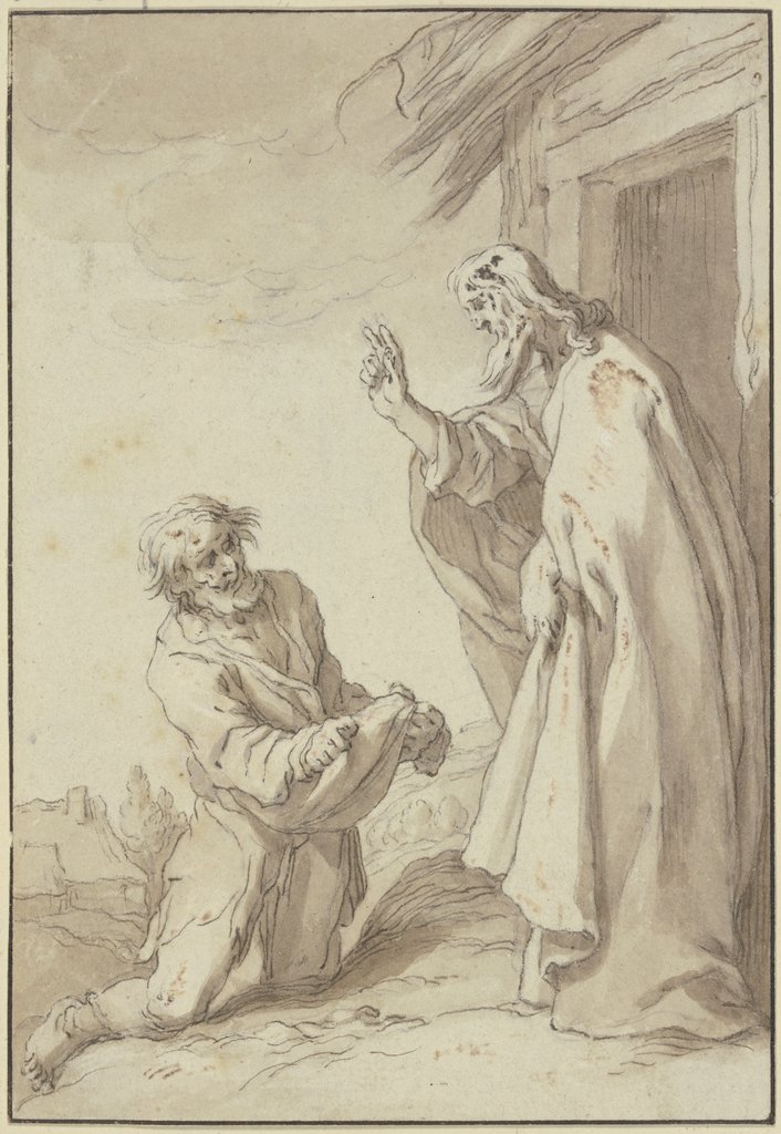 Christ heals the lame, Abraham Bloemaert;   ?