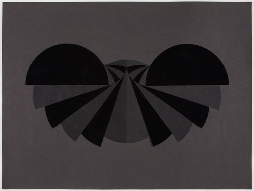 Schichtung mit geteilten Kreisflächen, Karl-Heinz Adler