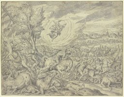 Der Engel des Herrn schlägt ein großes Kriegsheer, Boutard;   ?