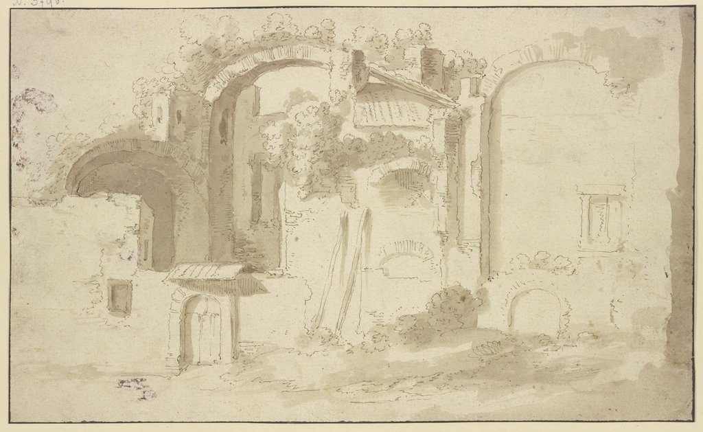 Ruin, Bartholomeus Breenbergh;   ?