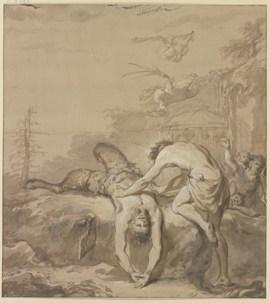 Apollo schindet den Marsyas, Bartholomeus Breenbergh;   ?