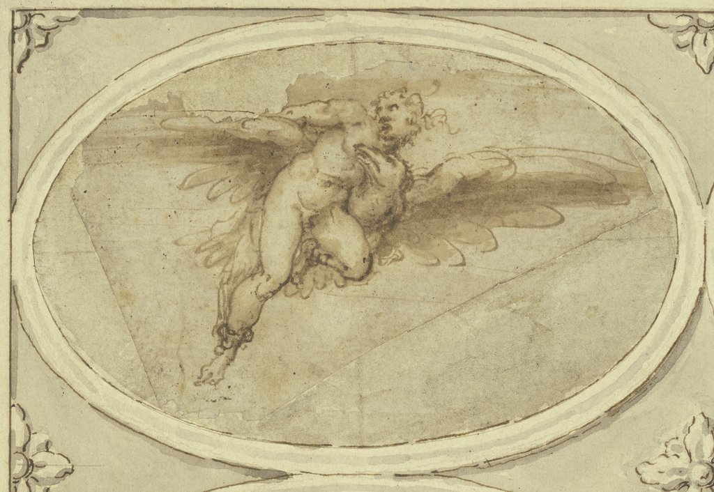 The abduction of Ganymede, Cherubino Alberti;   ?