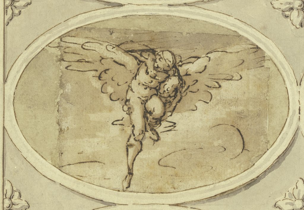 The abduction of Ganymede, Cherubino Alberti;   ?