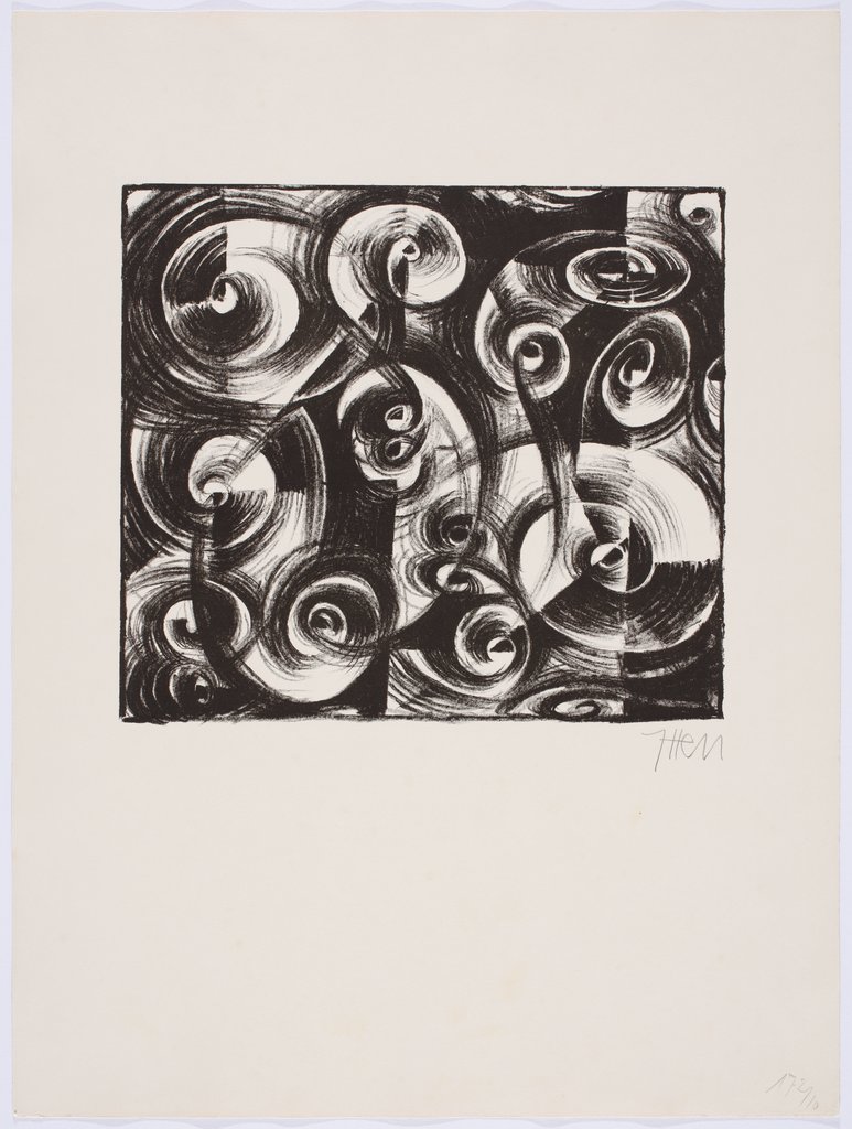 Linienrhythmus, Johannes Itten