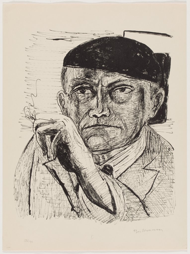 Self-Portrait, Max Beckmann