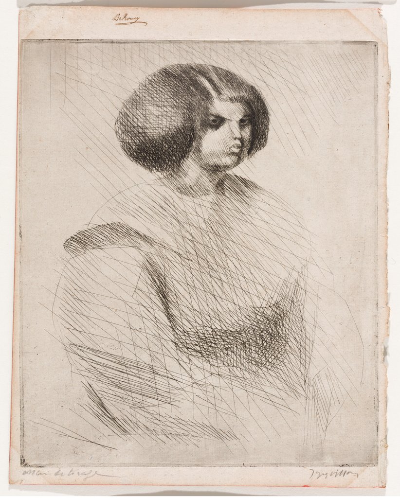 Renée de trois-quarts, Jacques Villon