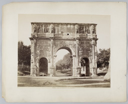 Rome: Arch of Constantine, Unknown, 19th century