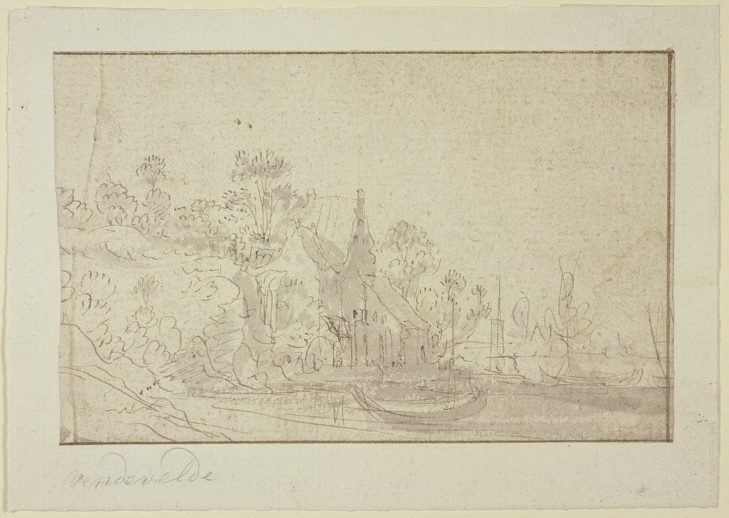 Shoreline, Netherlandish, 17th century