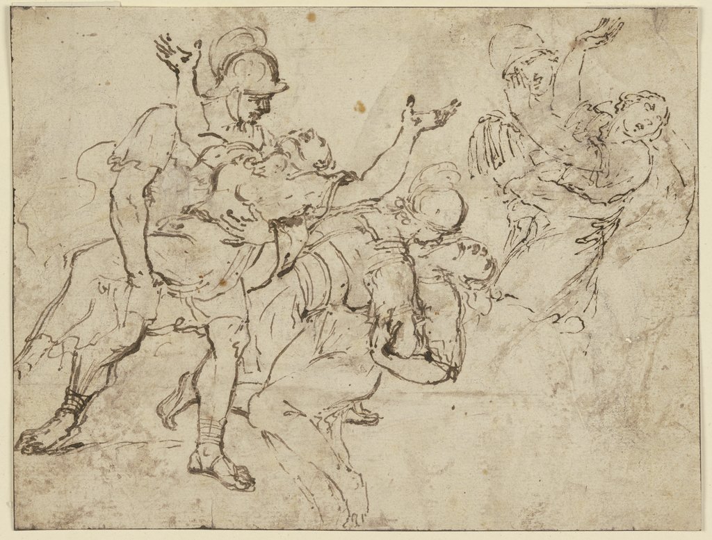 Rape of the Sabine Women, Annibale Carracci