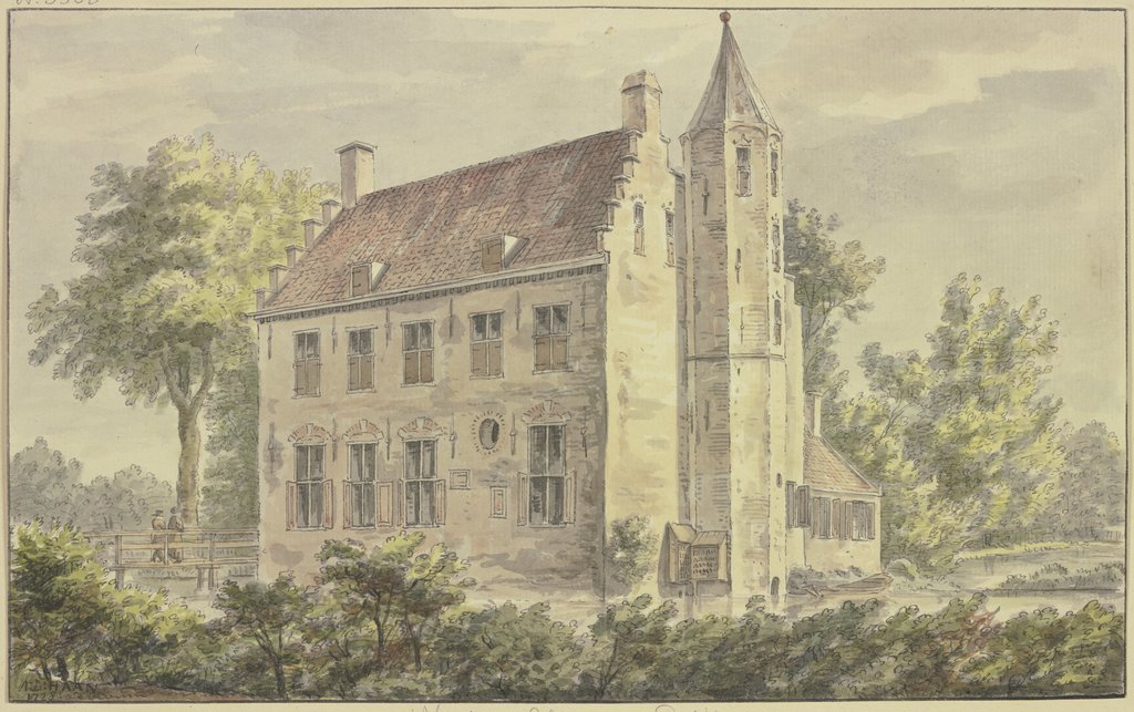 t'Huis te Altena by Delft, Abraham de Haen the Younger