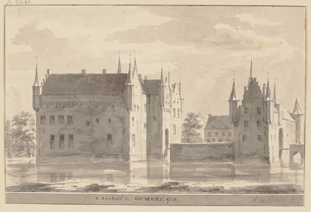 Kasteel te Gemert, Abraham de Haen d. J.