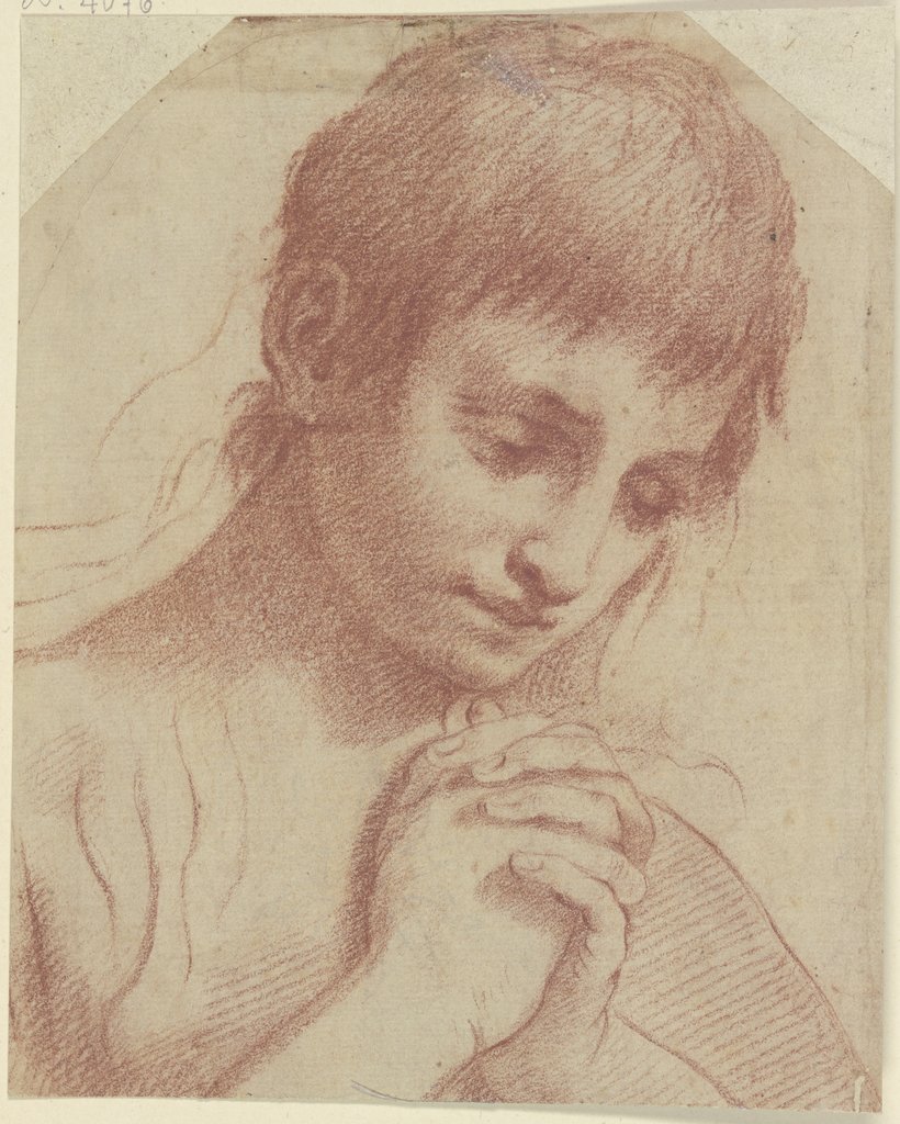 Praying youth, Ludovico Carracci