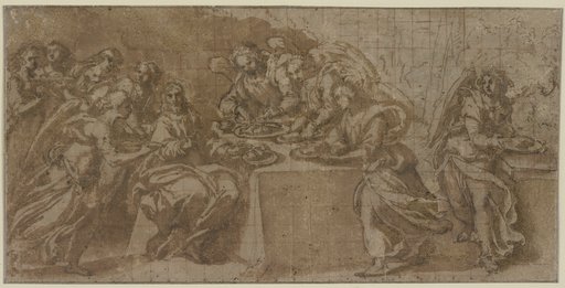 Die Speisung Christi in der Wüste, Ludovico Carracci