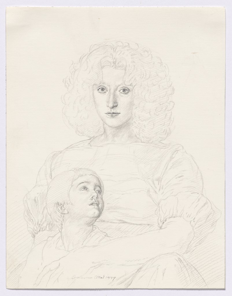 Roman Woman with Child, Werner Tübke