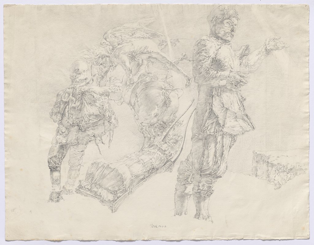 Death in the Mountains, Werner Tübke